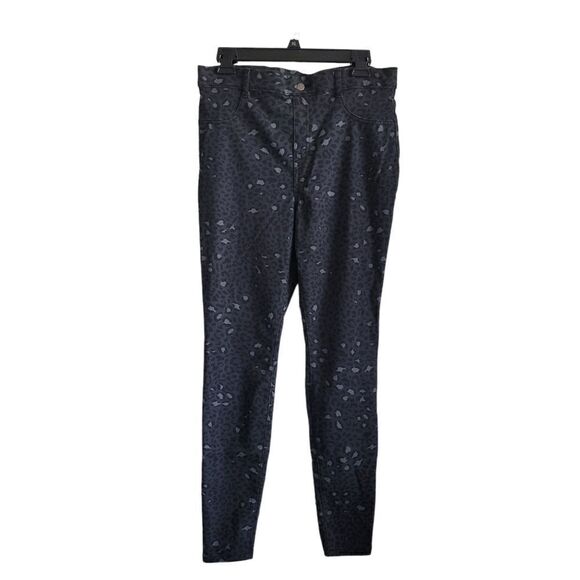 Leopard print black jegging - Picture 1 of 3